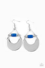 Paparazzi Accessories-Mystical Moonbeams - Blue Earrings