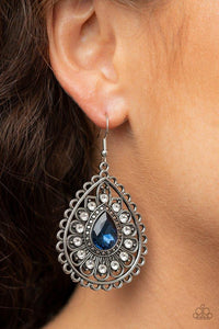 Eat, Drink, and BEAM Merry Blue Earrings - Jewelry by Bretta