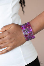 Paparazzi Accessories-Cosmic Couture - Purple Bracelet