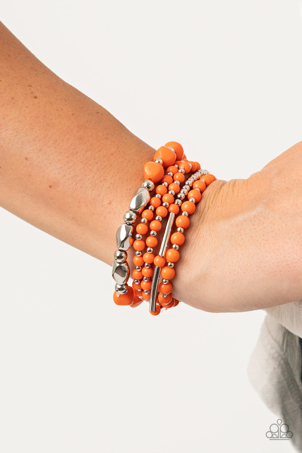 Vibrantly Vintage Orange Bracelets - Jewelry by Bretta