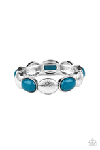 Paparazzi Accessories-Decadently Dewy - Blue Bracelet