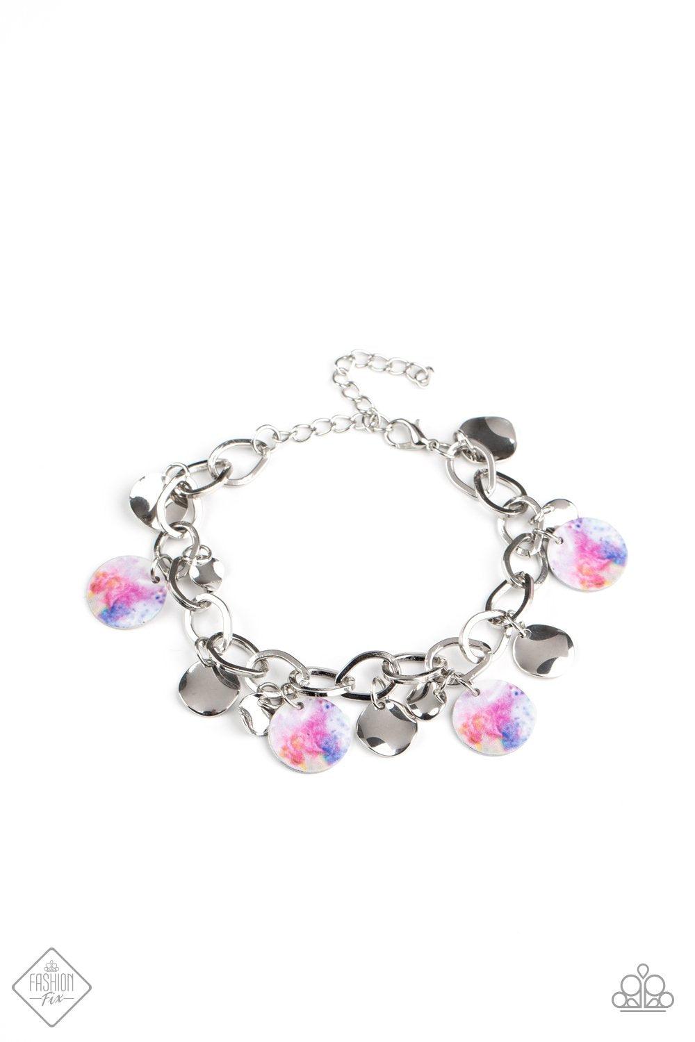 Paparazzi Accessories-Teasingly Tie Dye - Multi Bracelet