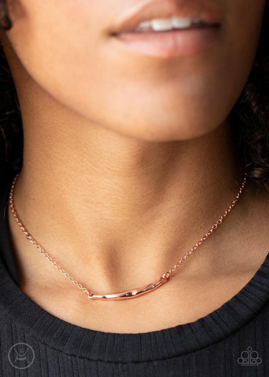 Taking It Easy Copper Choker Necklace - Jewelry by Bretta