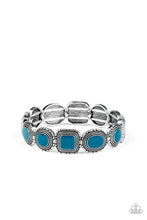 Paparazzi Accessories-Vividly Vintage - Blue Bracelet