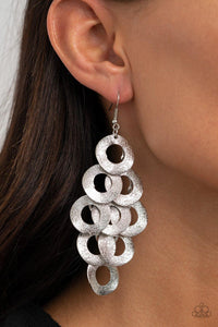 Scattered Shimmer Silver Earrings - Jewelry by Bretta