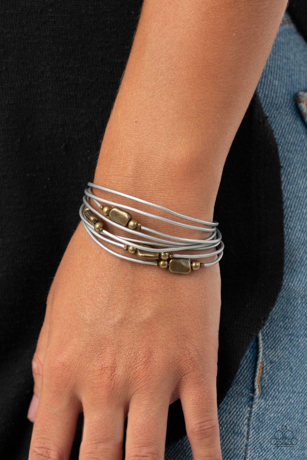 Molten Mogul Green Bracelet - Jewelry by Bretta