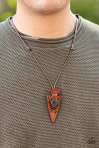 Paparazzi Accessories-Hold Your ARROWHEAD Up High - Black Necklace