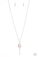 Paparazzi Accessories-Unlock Your Heart - Pink Necklace