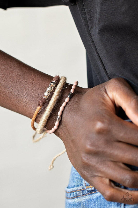 Paparazzi Accessories-SEA You At The Beach - Multi Bracelet