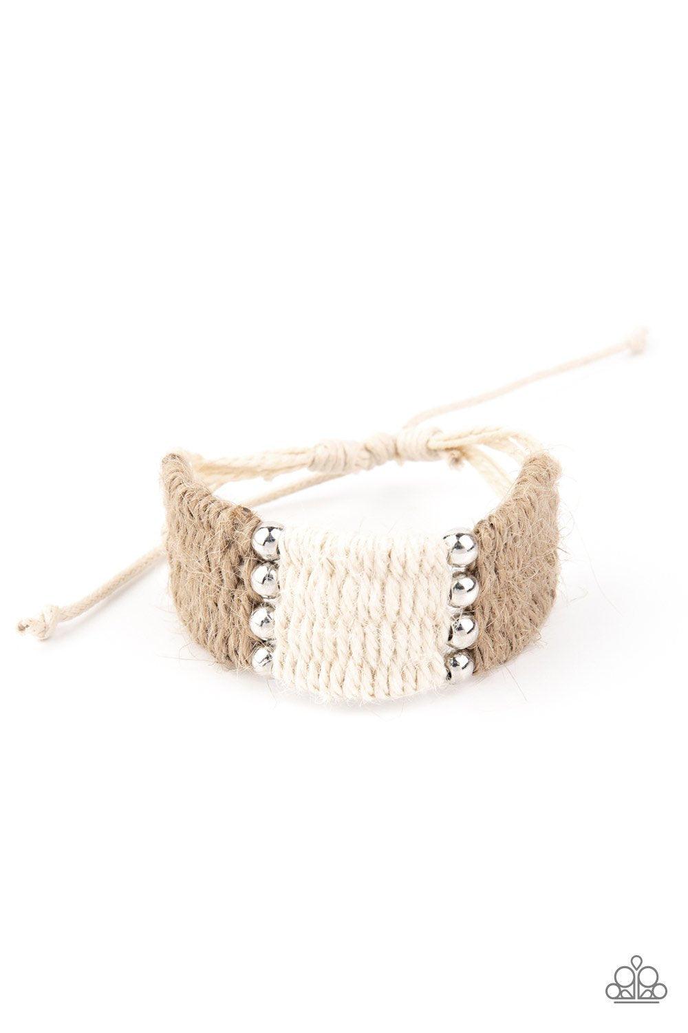 Paparazzi Accessories-High Tides - Brown Bracelet