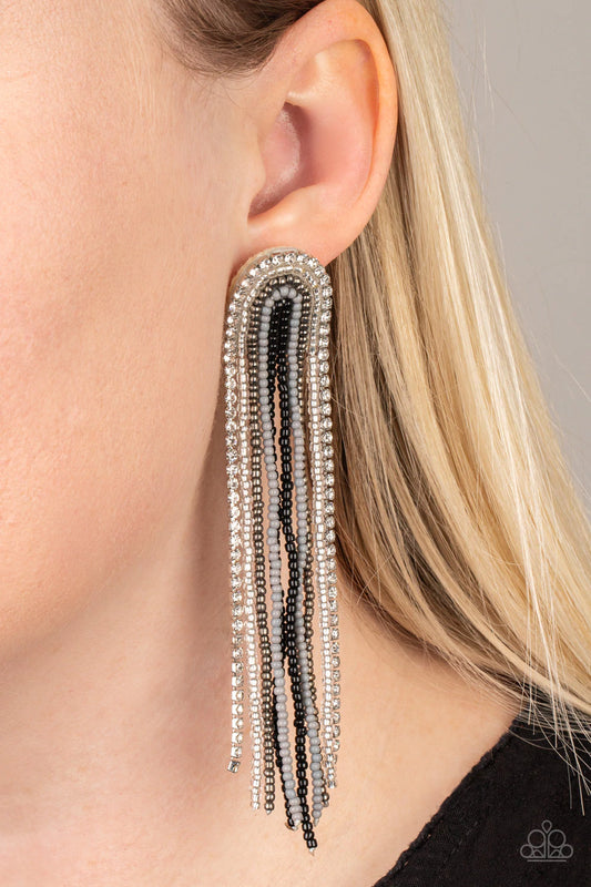 Let There BEAD Light Black Earrings - Jewelry by Bretta