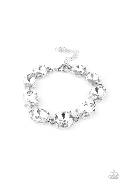 Cant Believe My ICE White Bracelet - Jewelry by Bretta