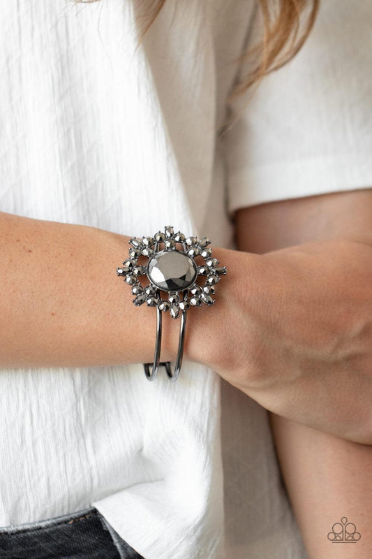 Paparazzi Accessories-Elaborate Elegance - Black Bracelet