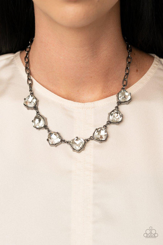 Star Quality Sparkle Black Necklace - Jewelry by Bretta