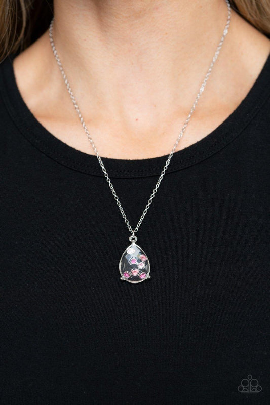 Stormy Shimmer Pink Necklace - Jewelry By Bretta - Jewelry by Bretta