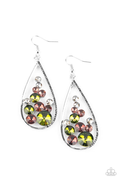 Paparazzi Accessories-Tempest Twinkle - Multi Earrings