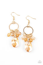 Paparazzi Accessories-Unapologetic Glow - Gold Earrings