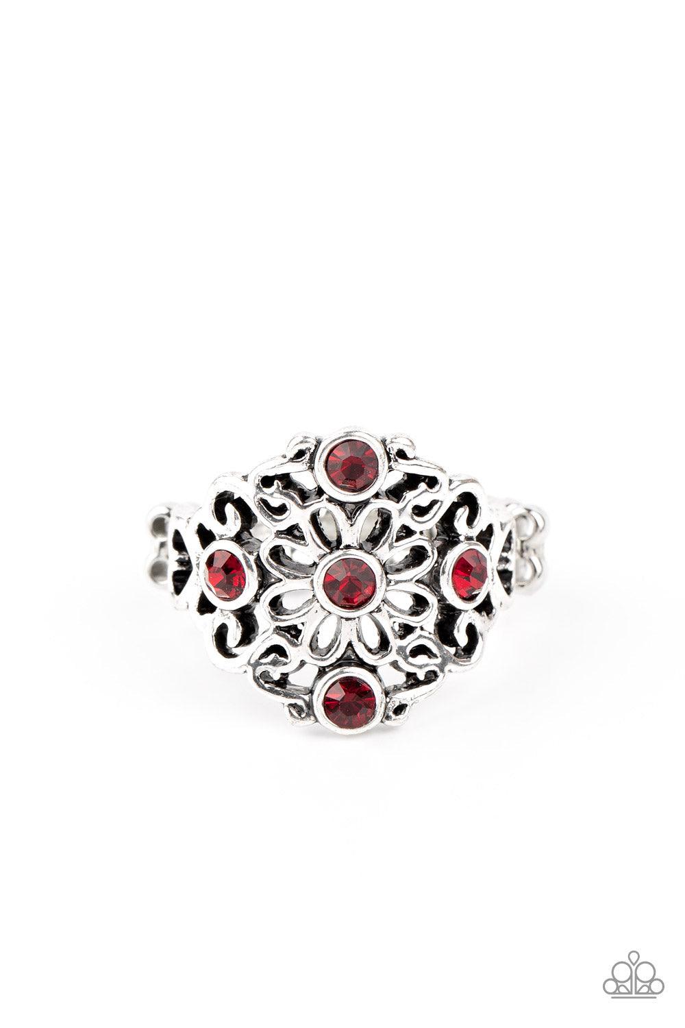 Paparazzi Accessories-One DAISY At A Time - Red Ring