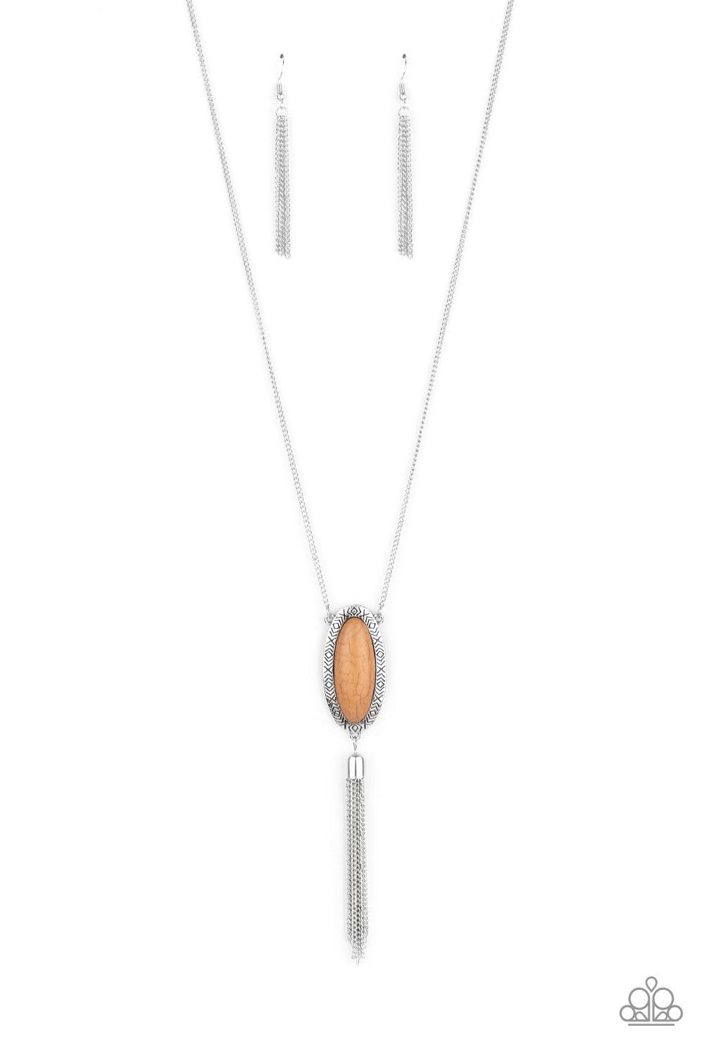 Paparazzi Accessories-Ethereal Eden - Brown Necklace