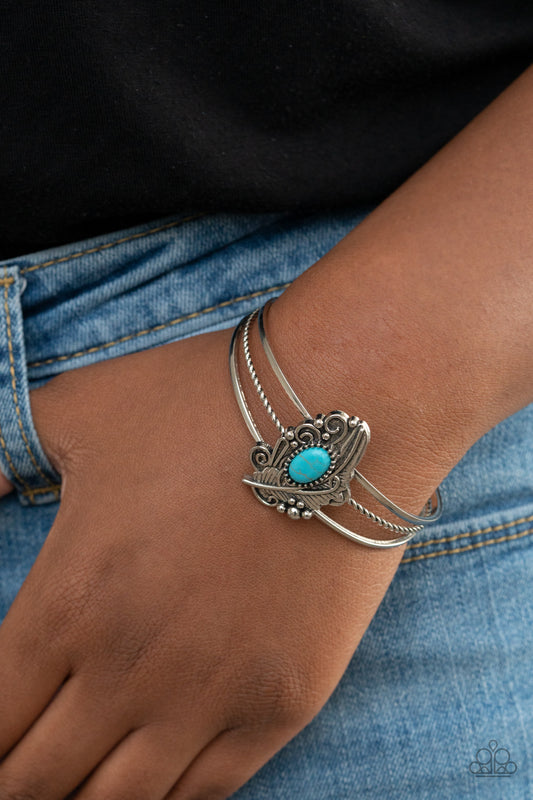 Sahara Solstice Blue Bracelet - Jewelry by Bretta