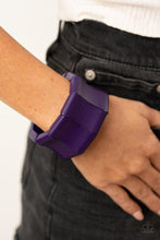 Paparazzi Accessories-Caribbean Couture - Purple Bracelet
