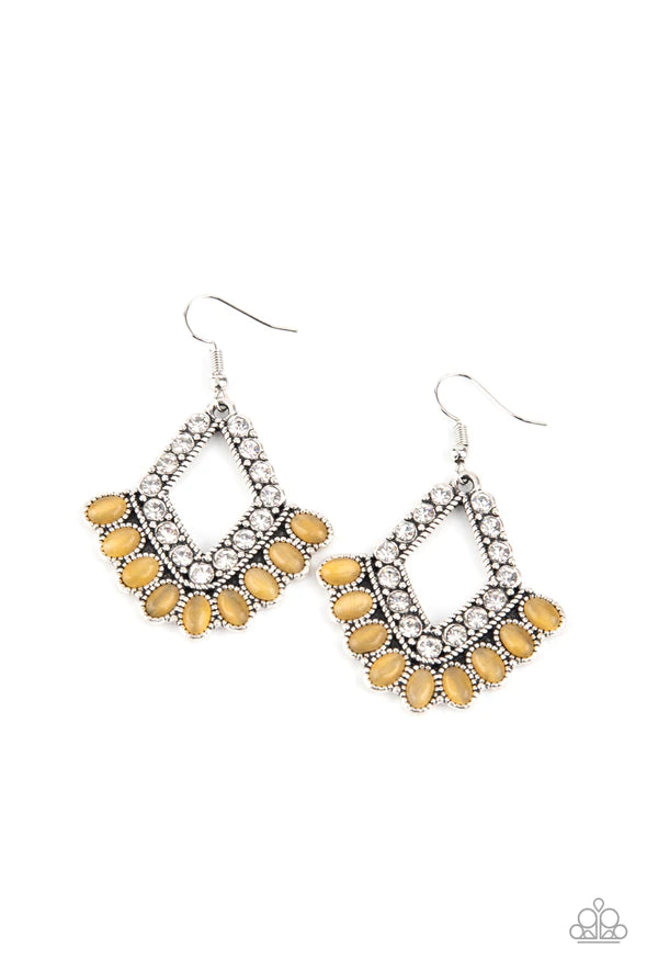 Just Beam Happy Yellow Earrings - Jewelry by Bretta