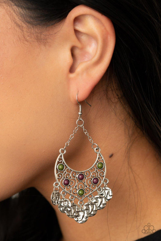 Paparazzi Accessories-Musical Murals - Multi Earrings