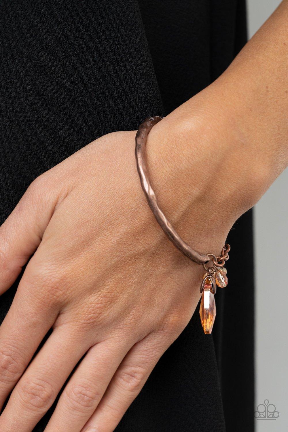 Molten Mogul Green Bracelet - Jewelry by Bretta