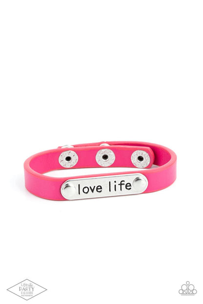 Love Life Pink Bracelet - Jewelry by Bretta