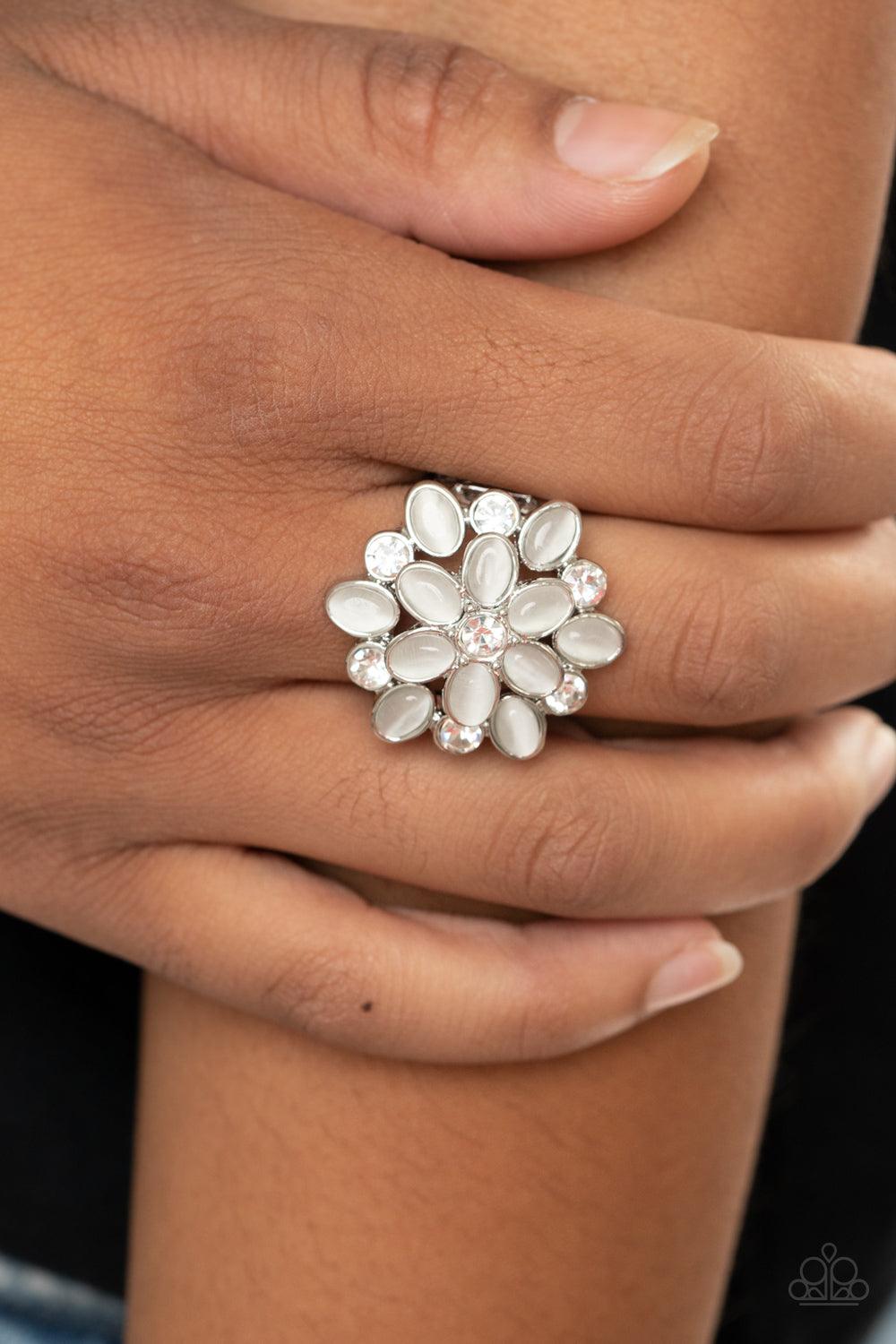 Paparazzi Accessories-Hopes and GLEAMS - White Ring