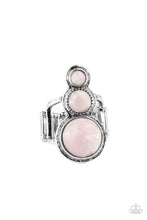 Paparazzi Accessories-Marbled Magnificence - Pink Ring