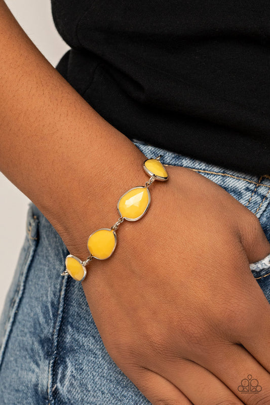 REIGNy Days Yellow Bracelet - Jewelry by Bretta