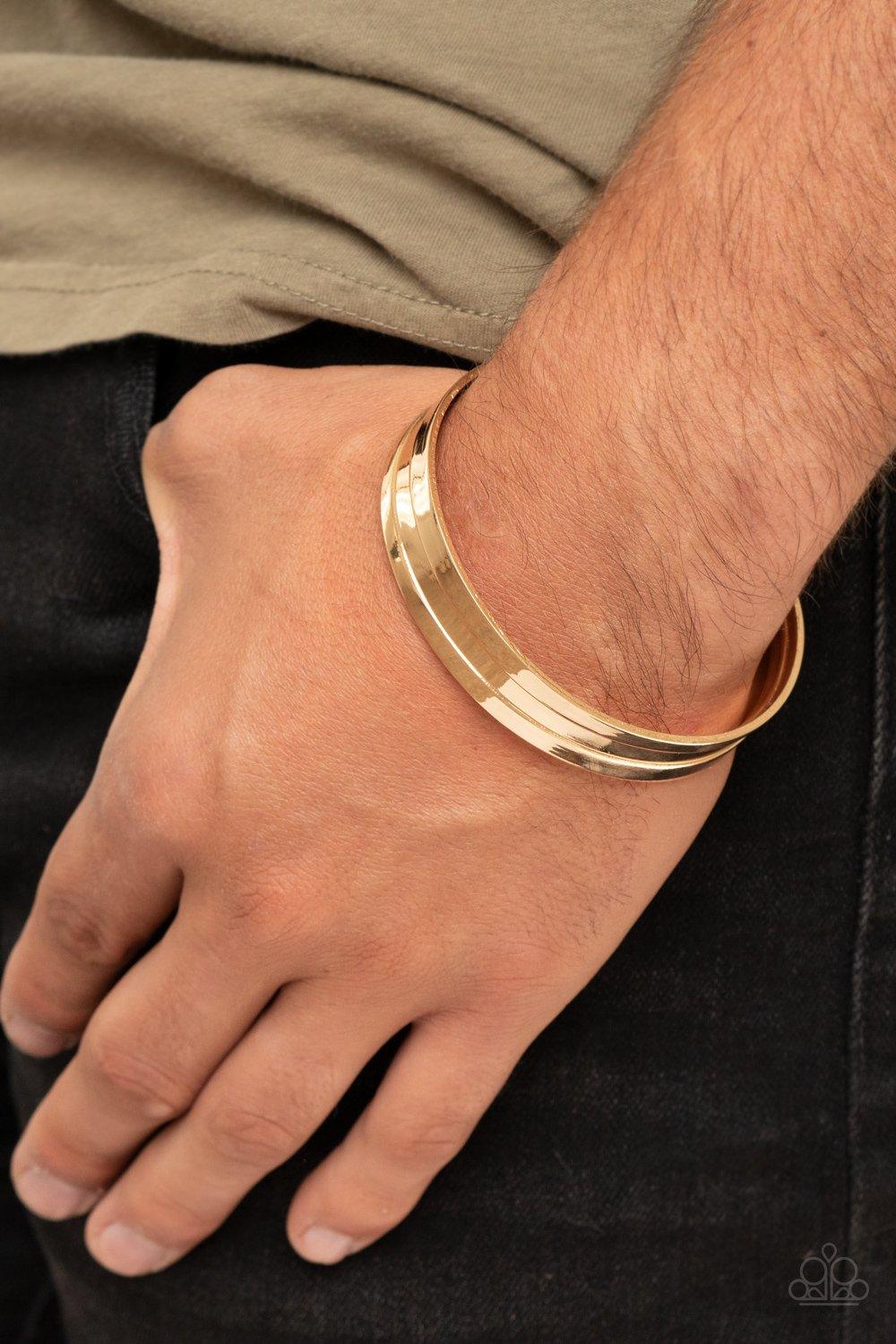 Urban Uproar - Gold Bracelet - Jewelry By Bretta