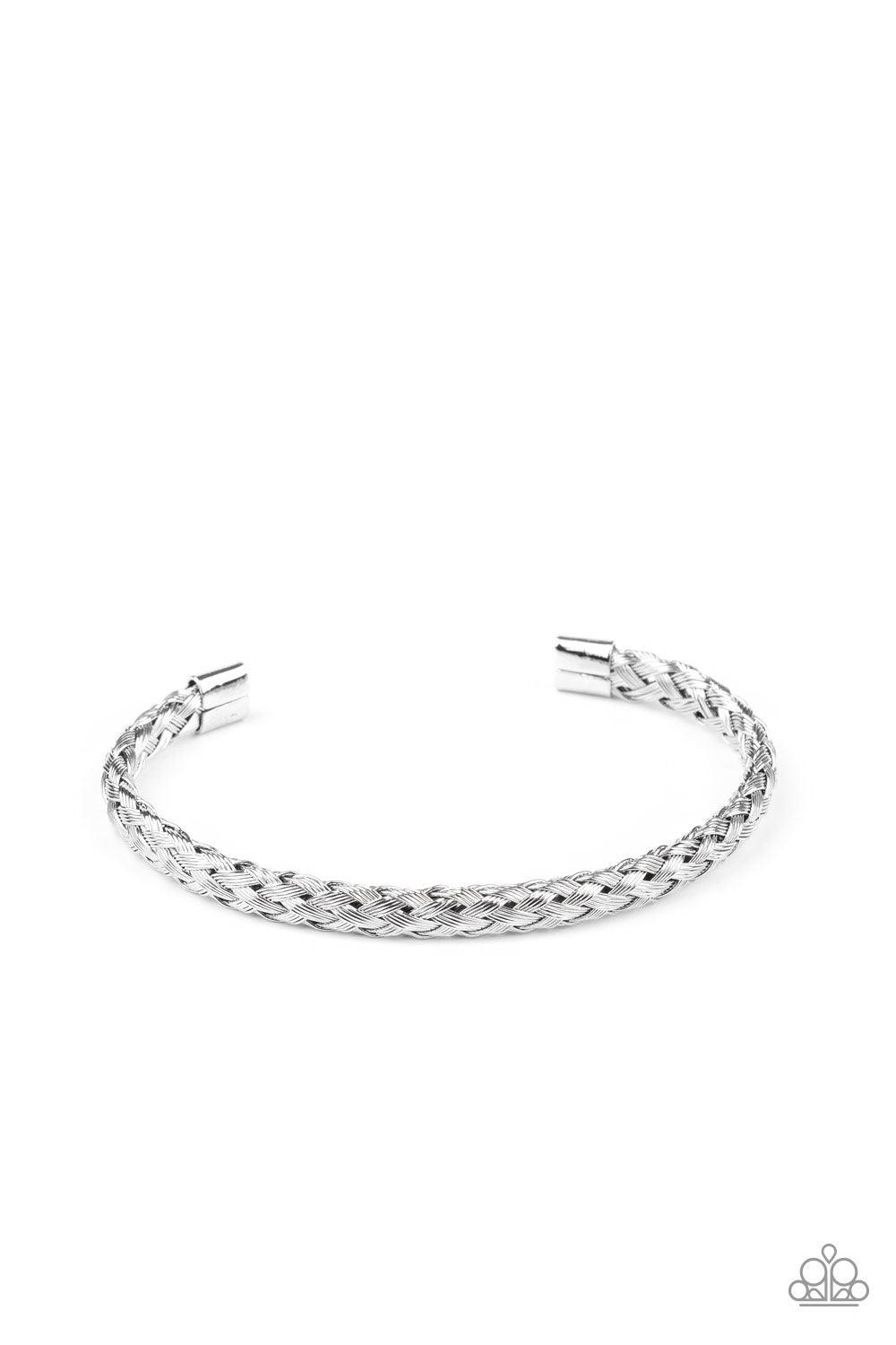 Paparazzi Accessories-Metalhead Medley - Silver Bracelet