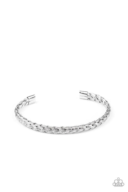 Paparazzi Accessories-Metalhead Medley - Silver Bracelet