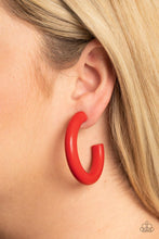 Woodsy Wonder Red Earrings - Jewelry by Bretta