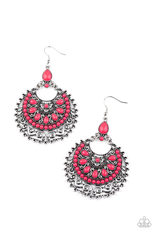 Laguna Leisure Pink Earrings - Jewelry by Bretta