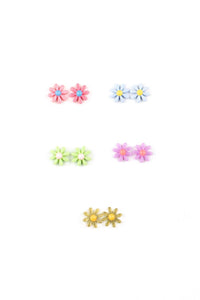 Starlet Shimmer Floral Post Earrings - Jewelry by Bretta