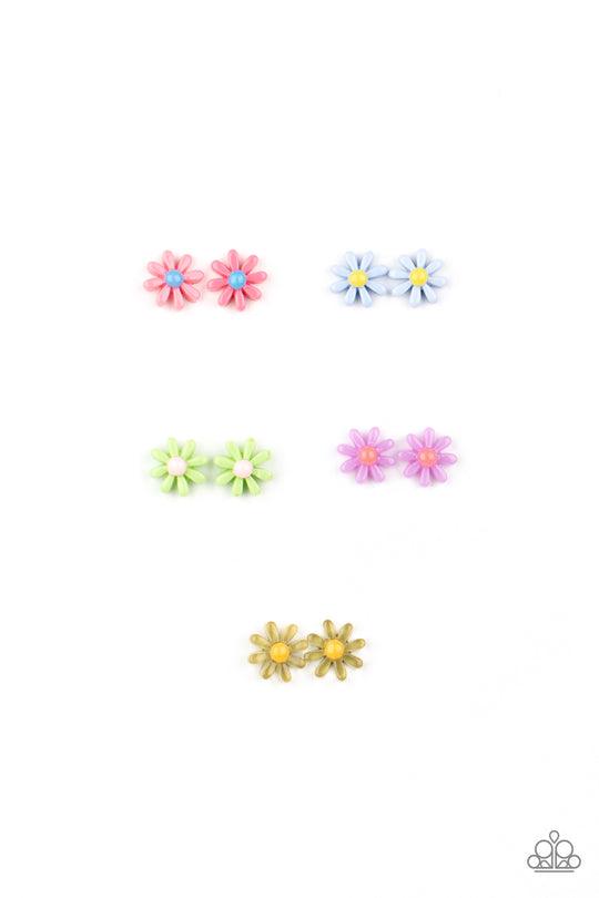 Starlet Shimmer Flower Earrings-Jewelry By Bretta