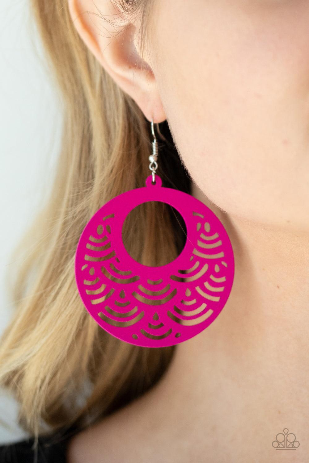 SEA Le Vie! Pink Earrings - Jewelry by Bretta