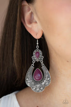  Paparazzi Accessories-Rise and Roam - Purple Earrings