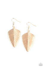 Paparazzi Accessories-One Of The Flock - Gold Earrings