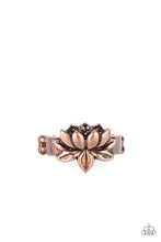 Lotus Crowns Copper Ring - Jewelry by Bretta