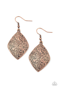 Flauntable Florals Copper Earrings - Jewelry by Bretta