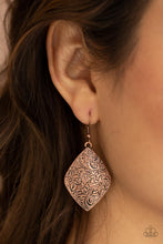 Flauntable Florals Copper Earrings - Jewelry by Bretta