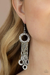 Right Under Your NOISE Silver Earrings- Jewelry by Bretta