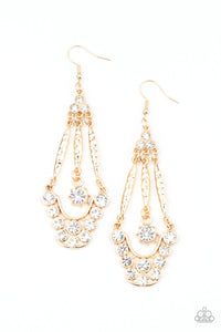 High-Ranking Radiance Gold Earrings - Jewelry by Bretta