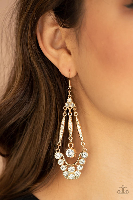 High-Ranking Radiance Gold Earrings - Jewelry by Bretta