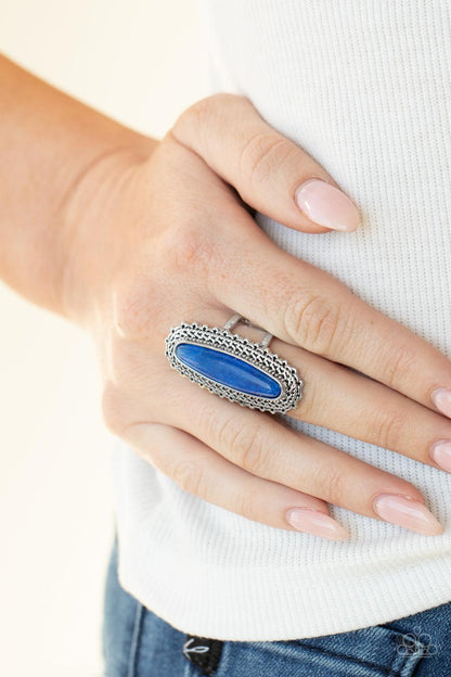 Mystical Mecca Blue Ring - Jewelry by Bretta