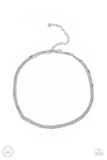 Paparazzi Accessories-Need I SLAY More - Silver Necklace